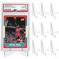 PSA Graded Card Stands Trading Card Display Stand Mini Easel Holder Clear Card Stands for BGS PSA SGC Baseball Sports Card- 10 Pack